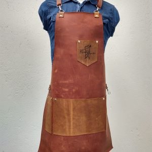 Mandil de piel modelo 004