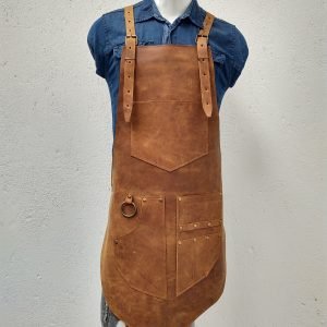 Mandil de piel modelo 009