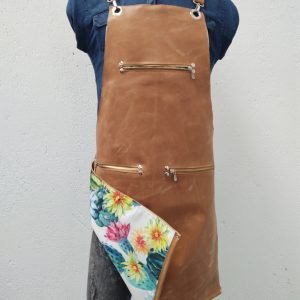 Mandil de piel con forro modelo 105